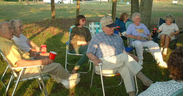 People at the picnic